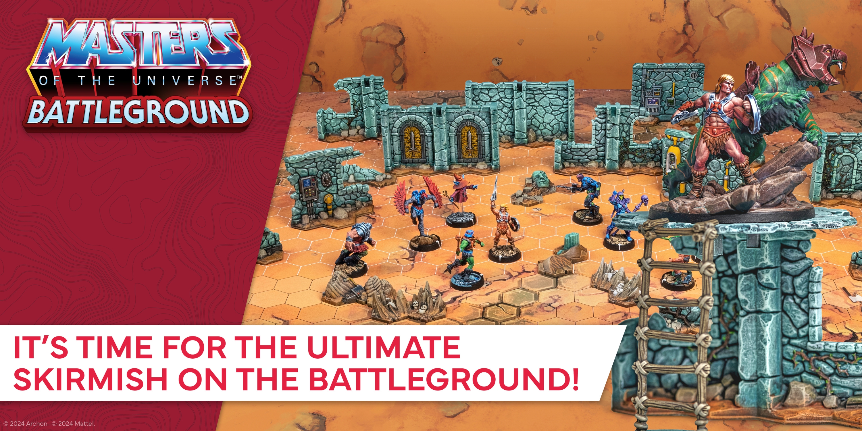 MOTU Masters Of The Universe Battleground PRINCE ADAM