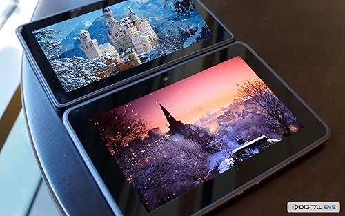 queda de neve do castelo grátis HD - aprecie a bela paisagem na sua TV HDR 4K, TV 8K e dispositivos