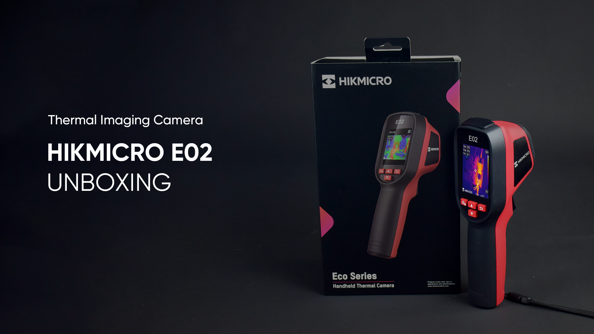 HIKMICRO Eco Series ハンドヘルドサーマルカメラ E02 【公式通販】