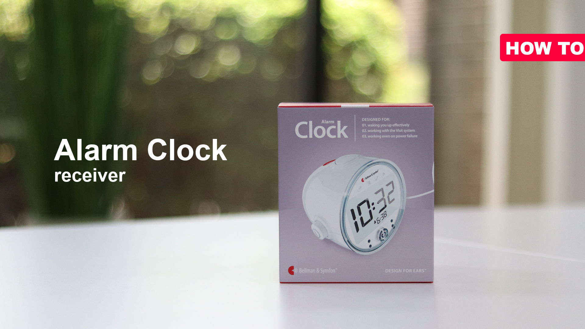 Amazon.com: Bellman & Symfon Alarm Clock Receiver with Bed Shaker 