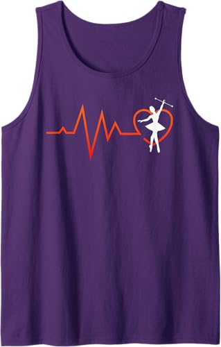 Miniatura 6 de Majorette Heartbeat Gymnastics Baton Twirling Tank Top