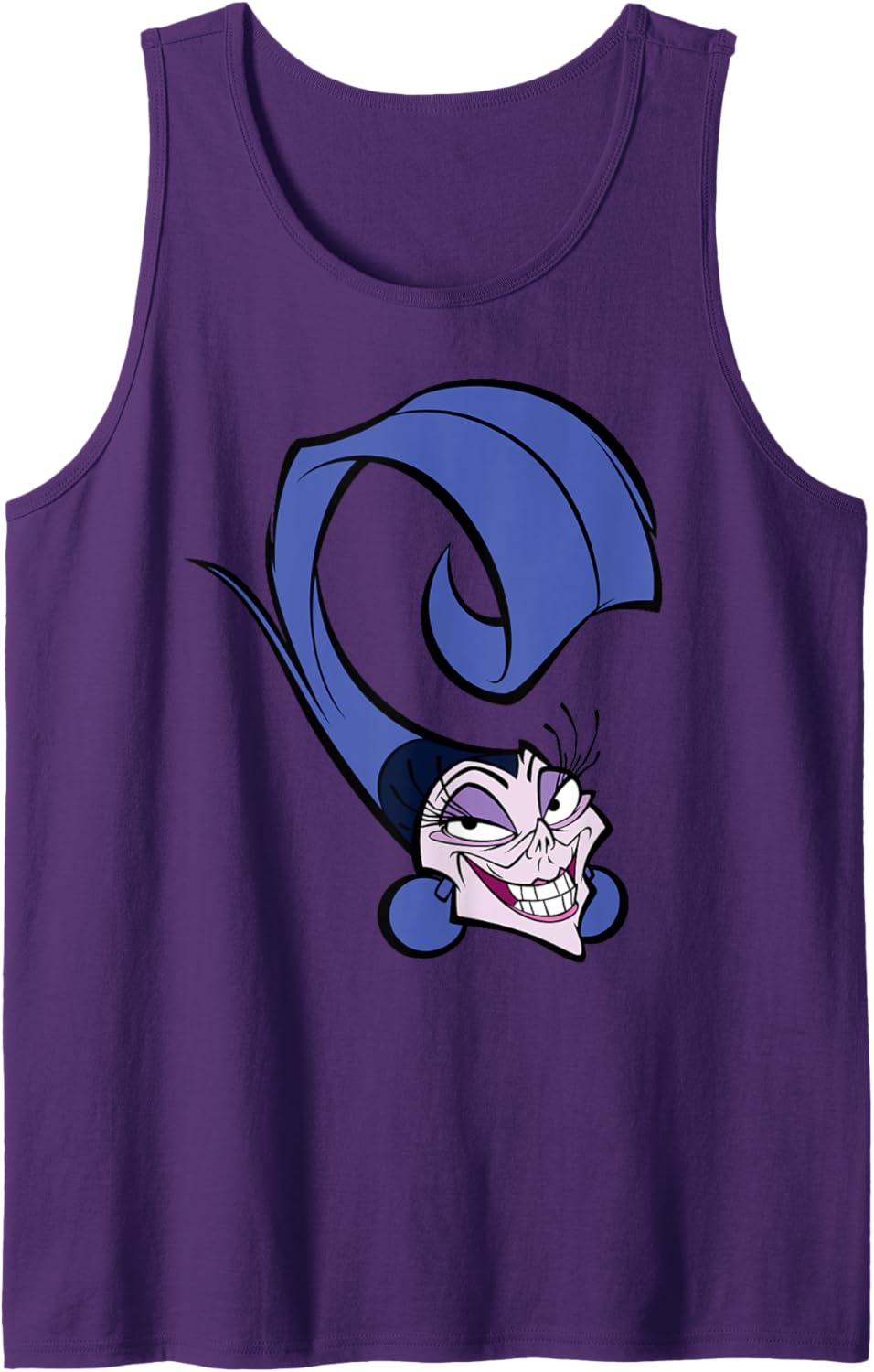 Disney The Emperor’s New Groove Yzma Big Face Camiseta sin Mangas