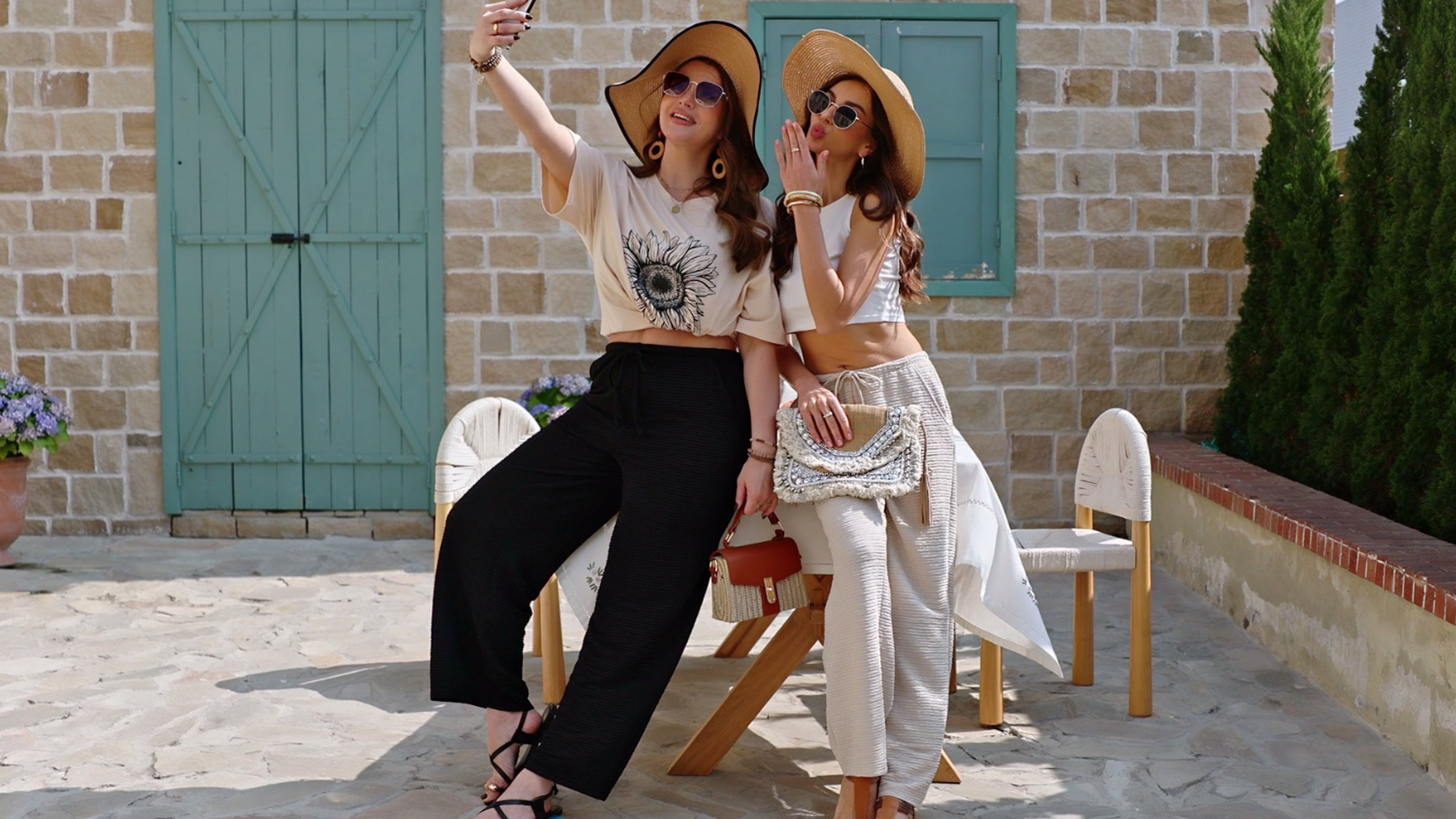 Sampeel Linen Pants Women Spring Vacation Outfits Palazzo Work