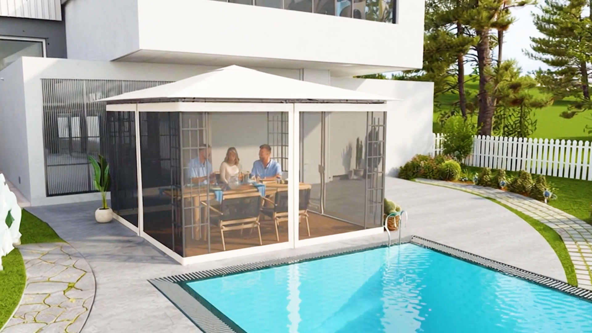 Amazon.com : Outsunny 10' x 12' Universal Replacement Mesh
