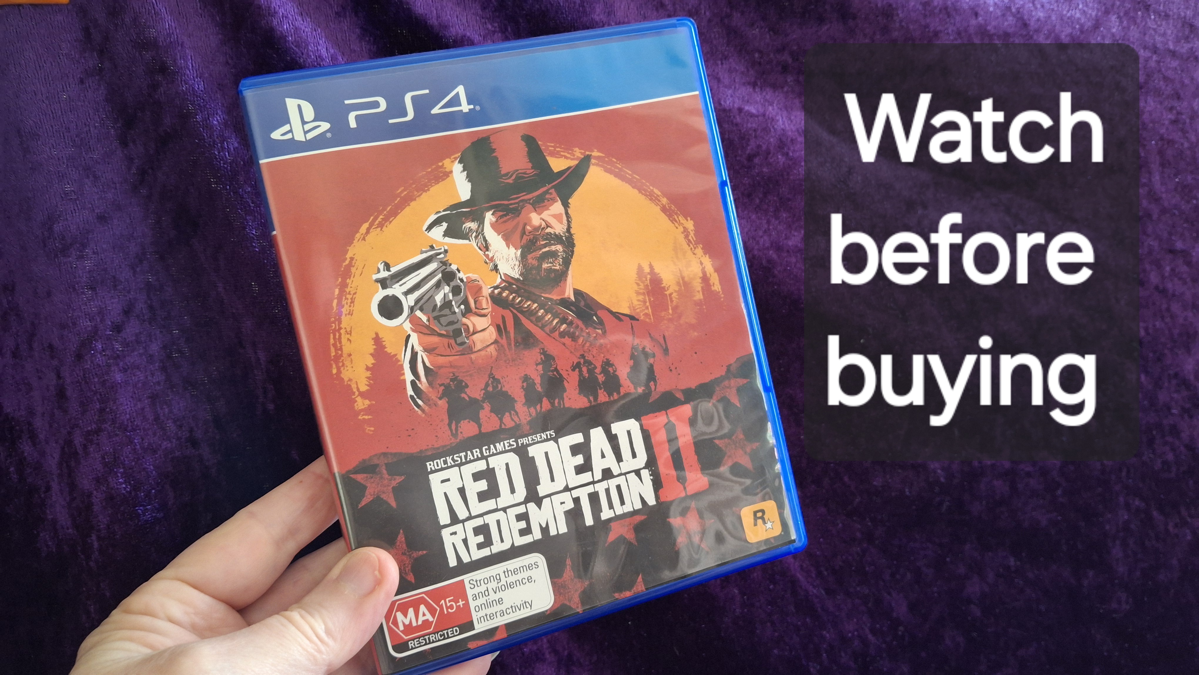 Watch Ps4 Watch PS4 Red Redemption II game. on Amazon Live