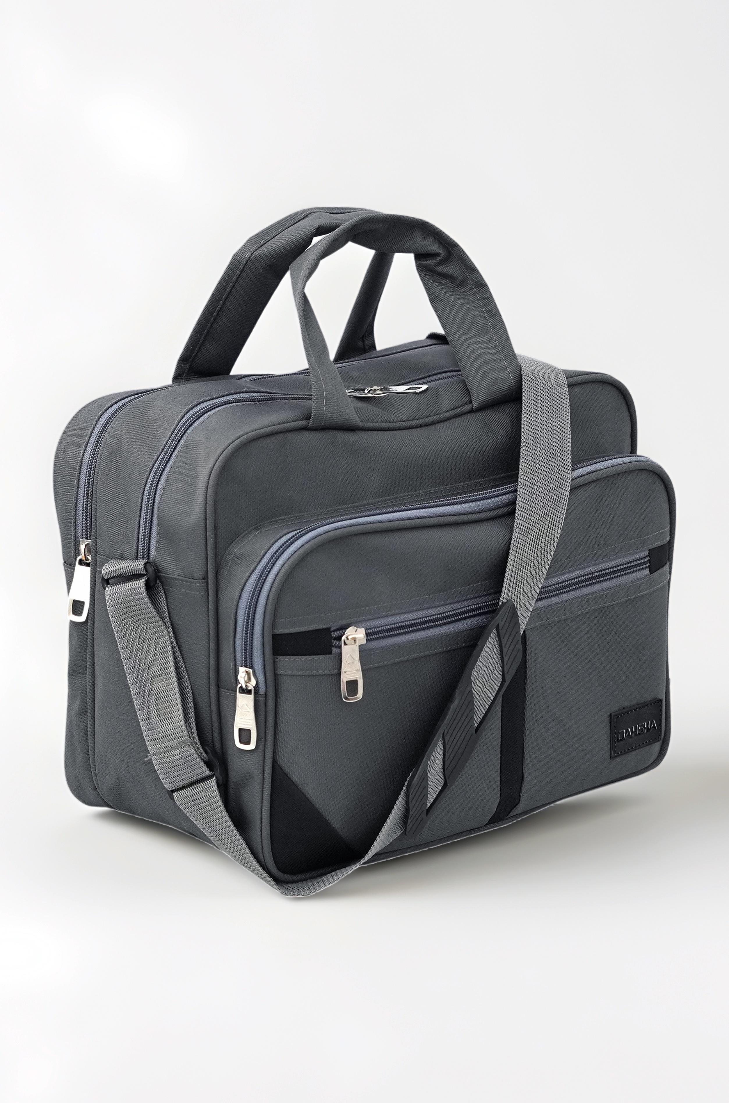 Stylish Nylon Small Sling Cross Body Travel Bag for Business Office Messenger One Side Shoulder Carry Handbag Bag For Men & Women (35 x 18 x 25 Cm)