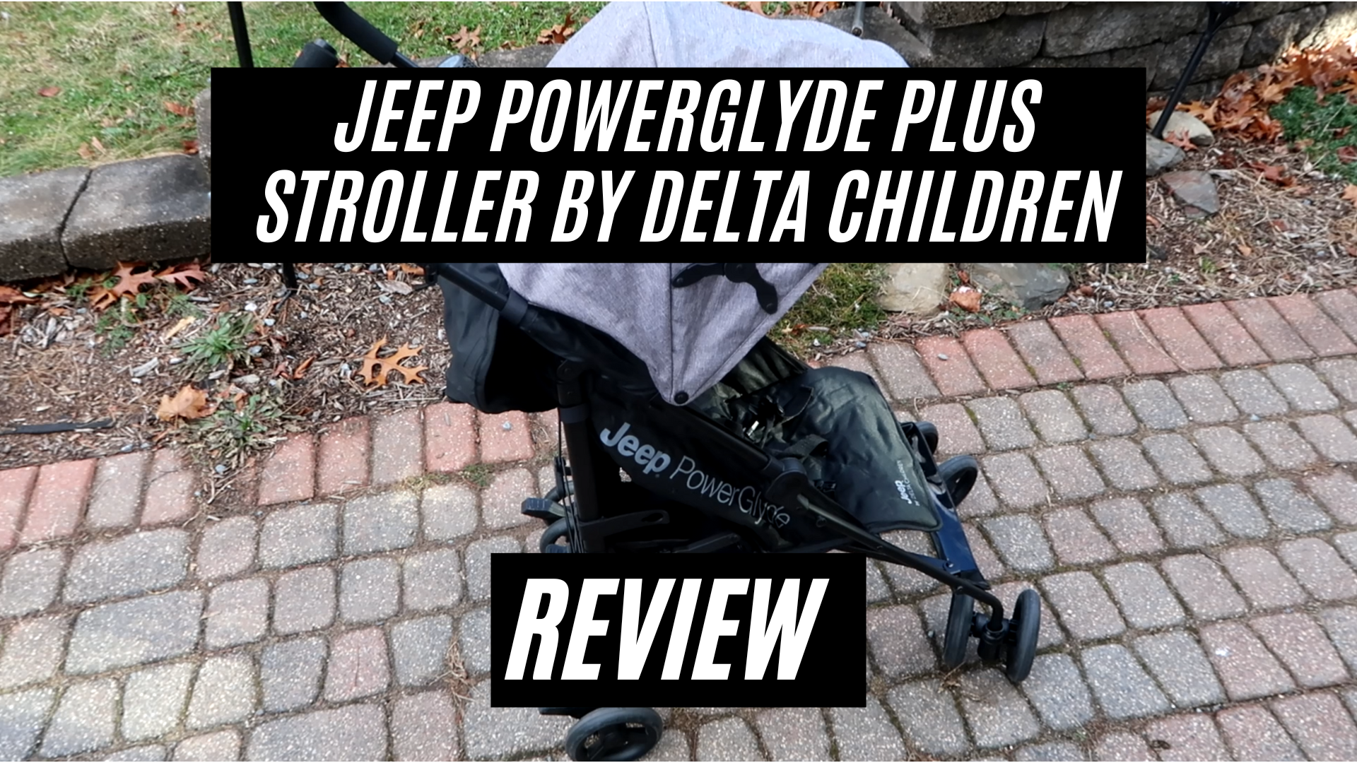 Watch Jeep PowerGlyde Plus Stroller by Delta Children Review on Amazon Live