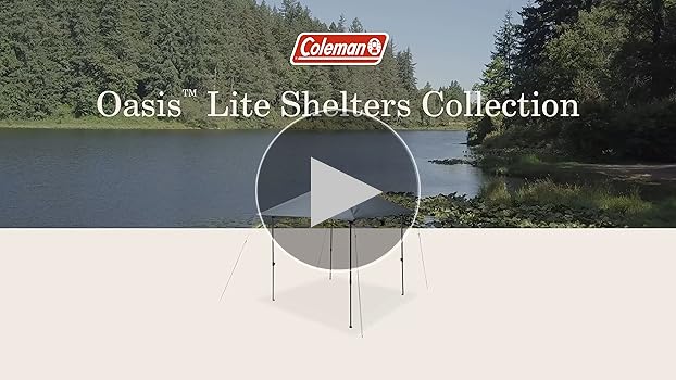 Amazon.com: Coleman Oasis Lite Pop-Up Canopy Tent with Side