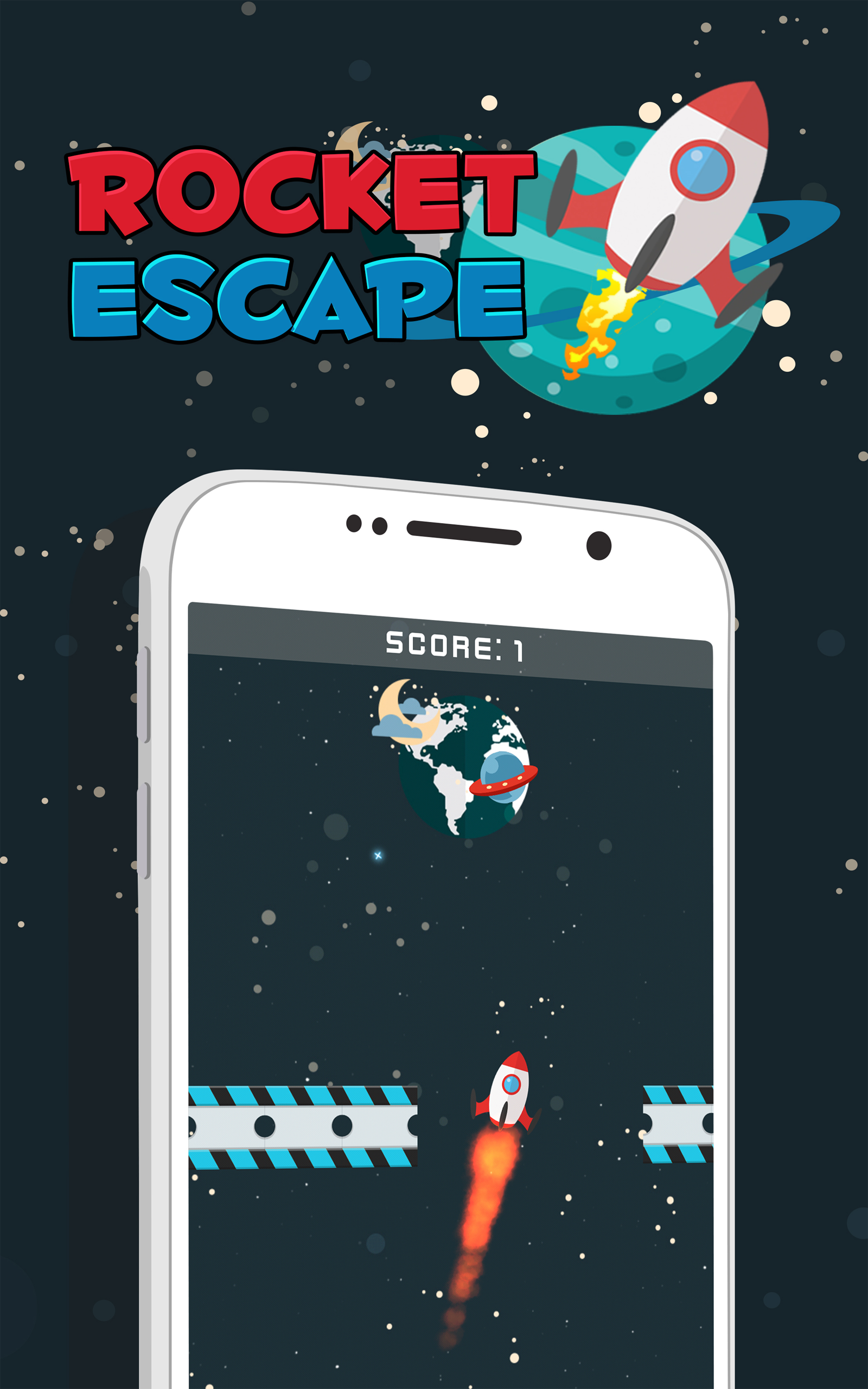 Rocket Avoiding Rocks Game Rocket Escape - spaceship invaders - Aplicativo na Amazon Appstore