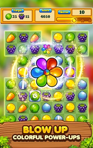 Garden Blast - New Free Match 3 Games Offline 2023, Merge Matching Veggie Fruit, Scape and Swap Sweet Jelly Jewels for Kindle Fire – vue 5
