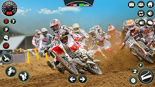Jogos de motocross Race Dirt Bike - Jogos de motocicleta offroad Xtreme Stunt Racing Stunt