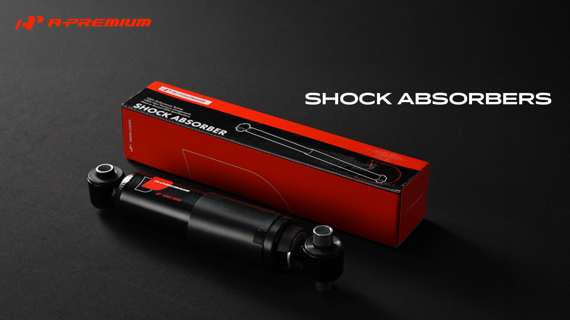 Amazon.com: A-Premium Cab Shock Absorber [Horizontal Position