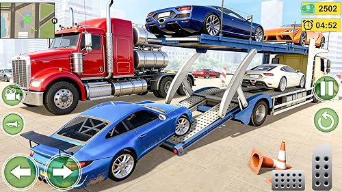 Trailer Truck: Car Transporter Simulator 3D – Truck Driving Game – vue 4