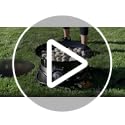 Outland Living Firebowl, Smokeless Fire Pit, Round Outdoor Portable Propane Gas Fire Pit With Fire Pit Cover & Carry Kit, 19-inch Diameter 58,000 Btu, 870 Premium Black Perfect for Outside Use