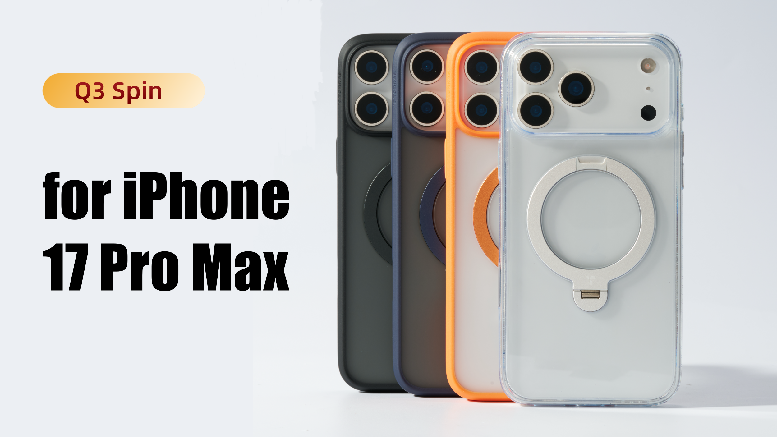 Amazon.com: TORRAS 360 Magnetic Stand for iPhone 17 Pro Max Case