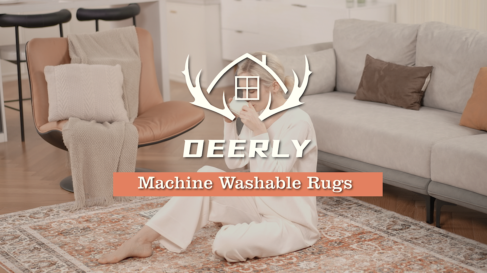 Amazon.com: Deerly Machine Washable 5x7ft Area Rugs, Non Slip