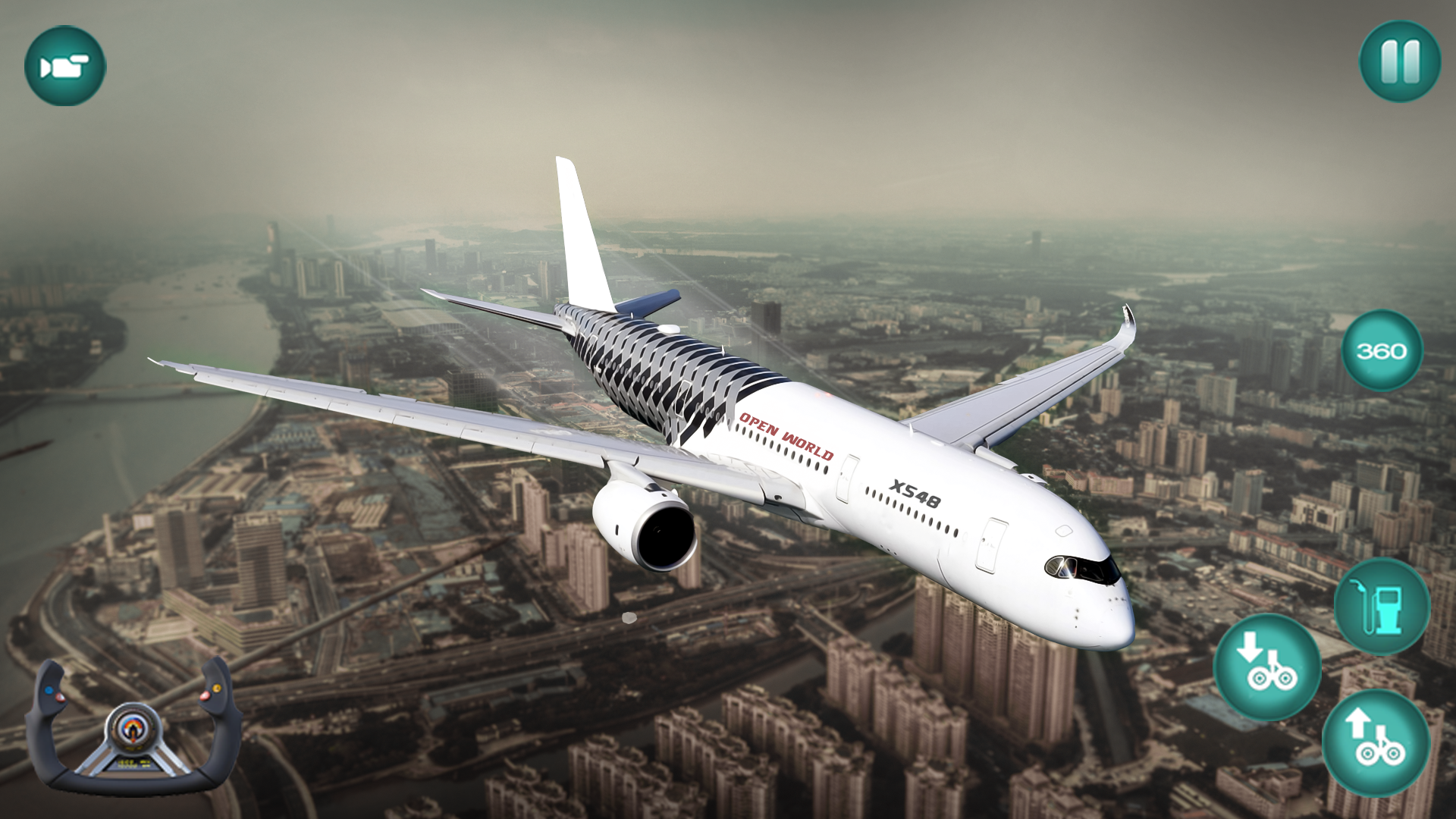 Real Pilot Flight Simulator Plane Games : First Class Airport Simulator ...