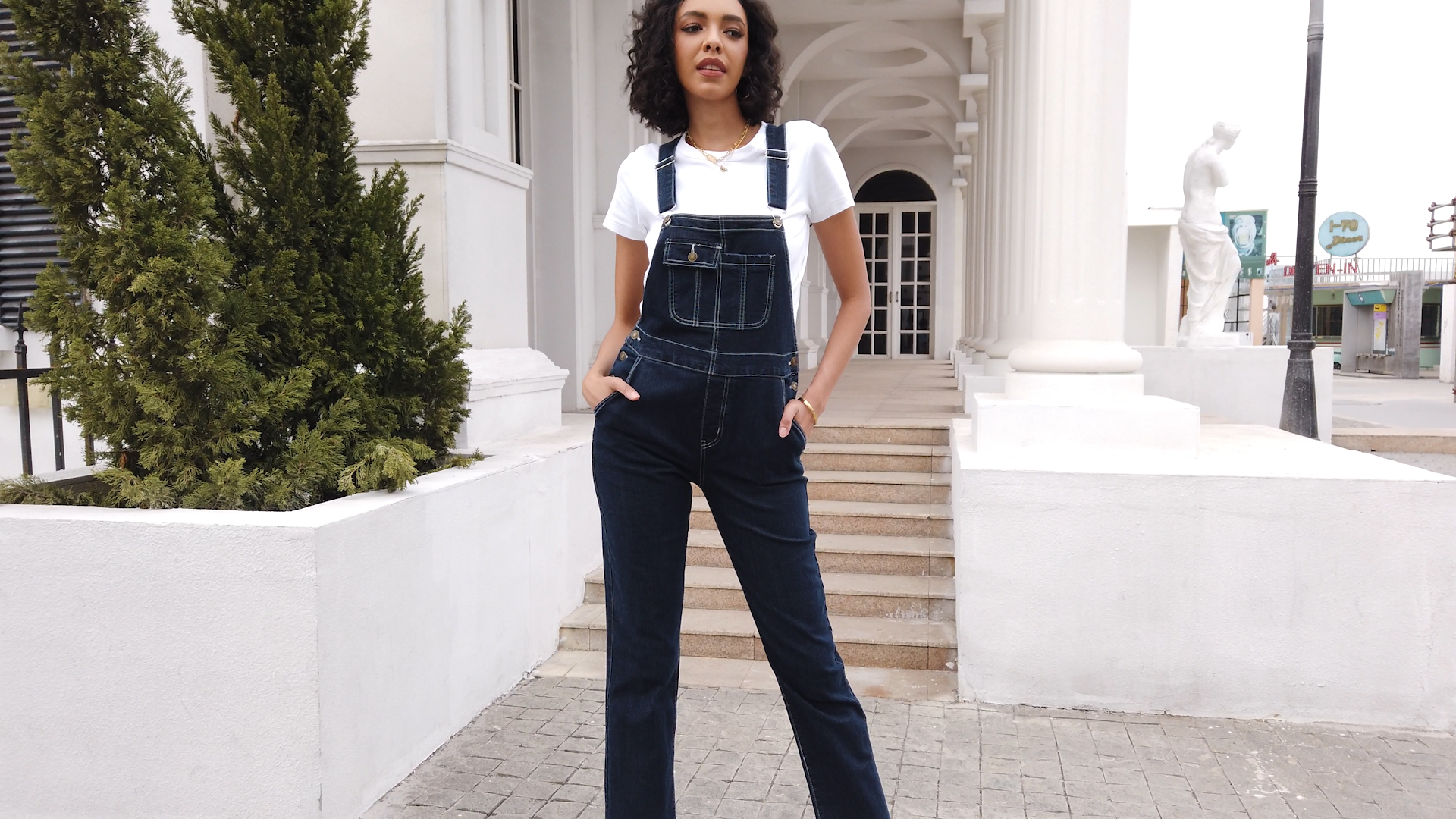 パンツ NEAT ALL WEATHER NYLON SATIN OVERALL NEAT | ALL WEATHER NYLON SATIN OVERALL Custom nylon overalls – STOCK