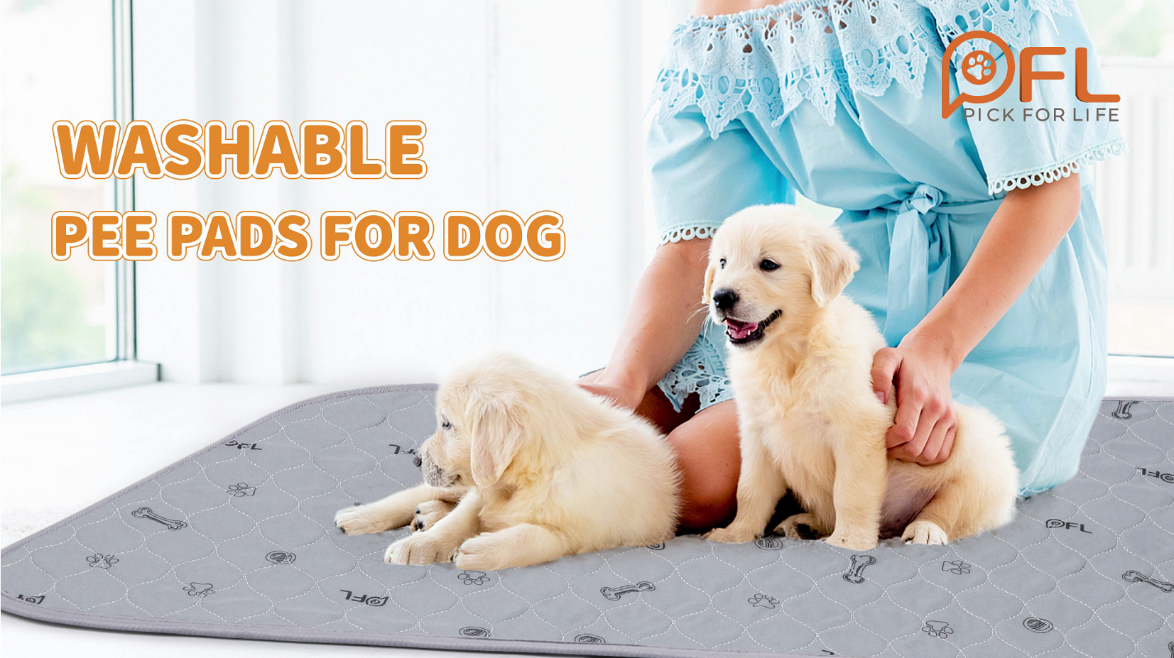 Wasahble Dog Pee Pads for puppy on Amazon Live