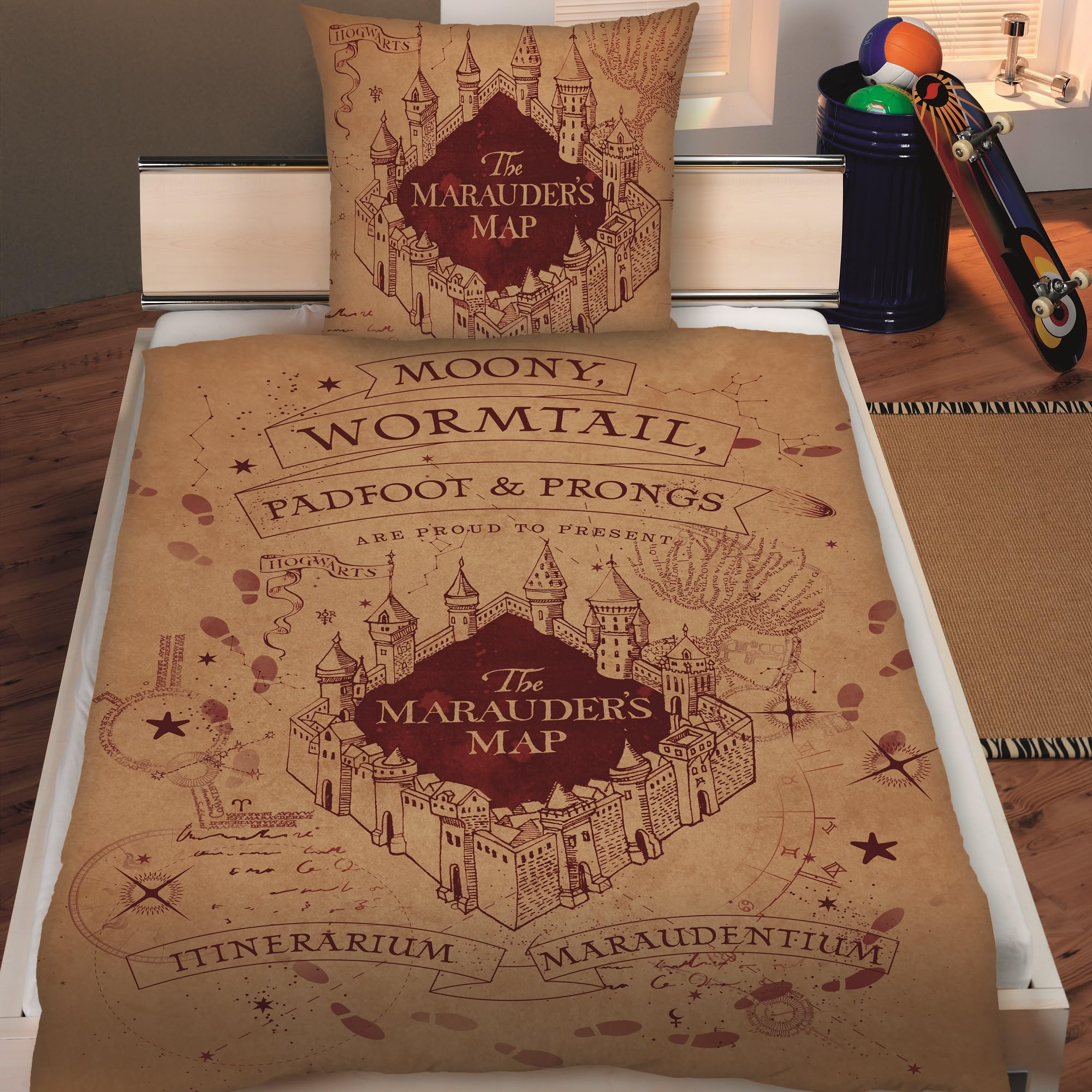 Couette PB Teen Harry Potter Taille Double – Château De Poudlard Pottery Barn, Pour Ados