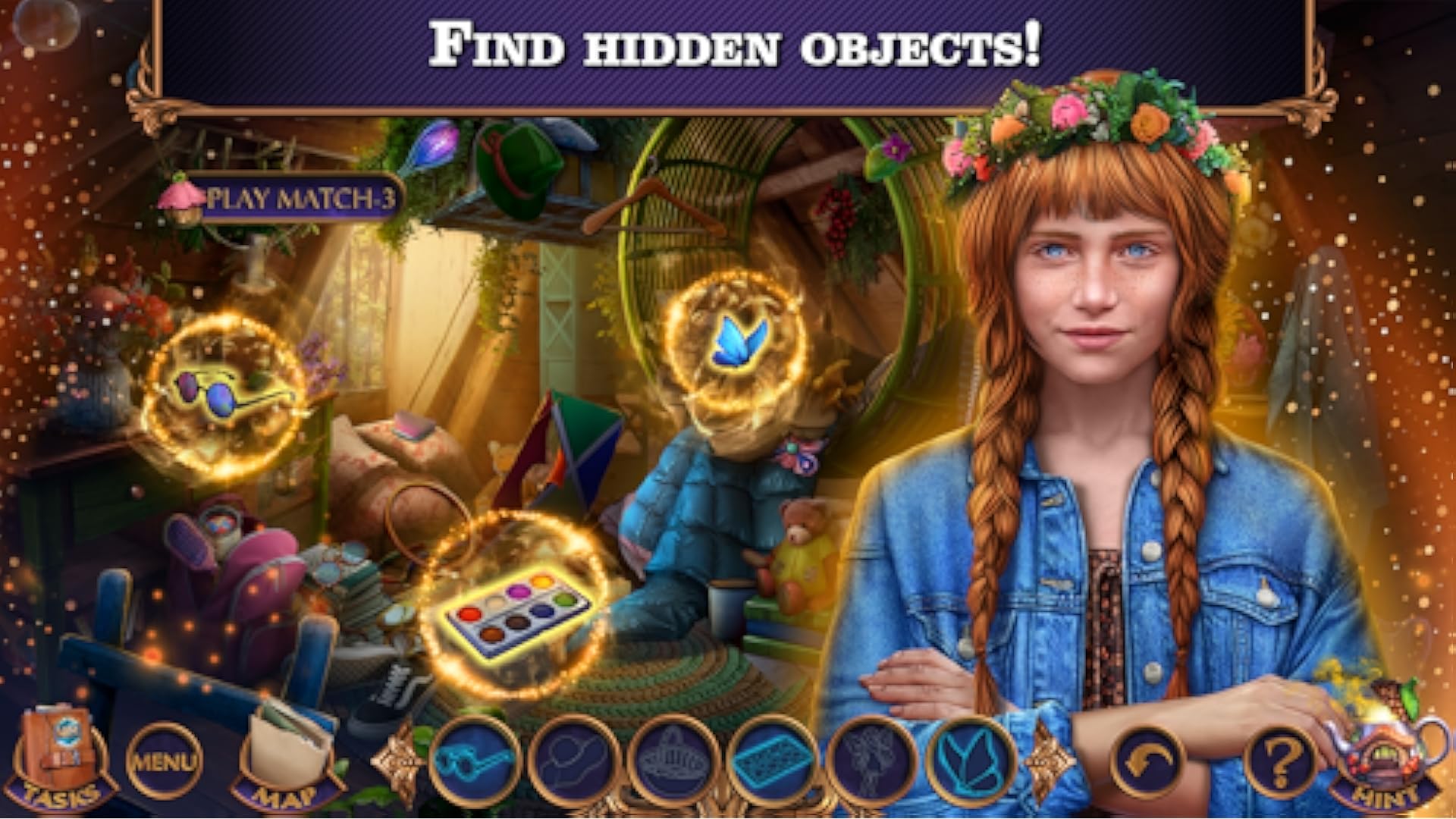 Hidden Objects Myth or Reality Fairy Lands Seek & find objects Hidden Objects Myth or Reality Fairy Lands Seek & find objects