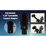 Astromania-125-Extendable-Camera-Adapter-for-Either-Prime-Focus-Or-Eyepiece-Projection-Astrophotography-with-Refractors-or-Reflector-Telescopes-Threaded-for-Standard-125inch-Astronomy-Filters