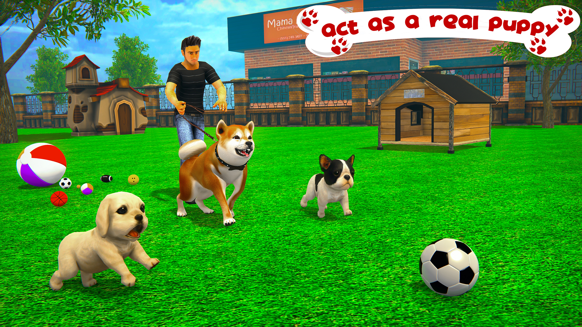 Virtual Pet Puppy Simulator: New Offline Dog Games 2021