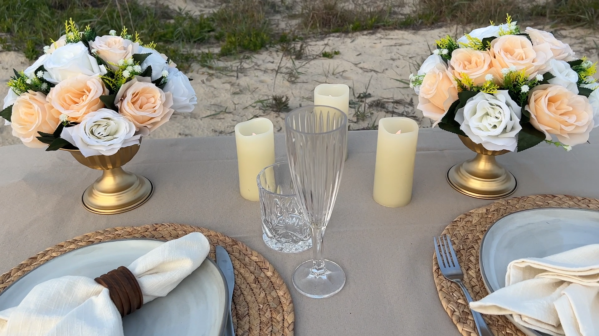 Amazon.com: Sziqiqi Gold Flower Arrangement Pots for Centerpiece