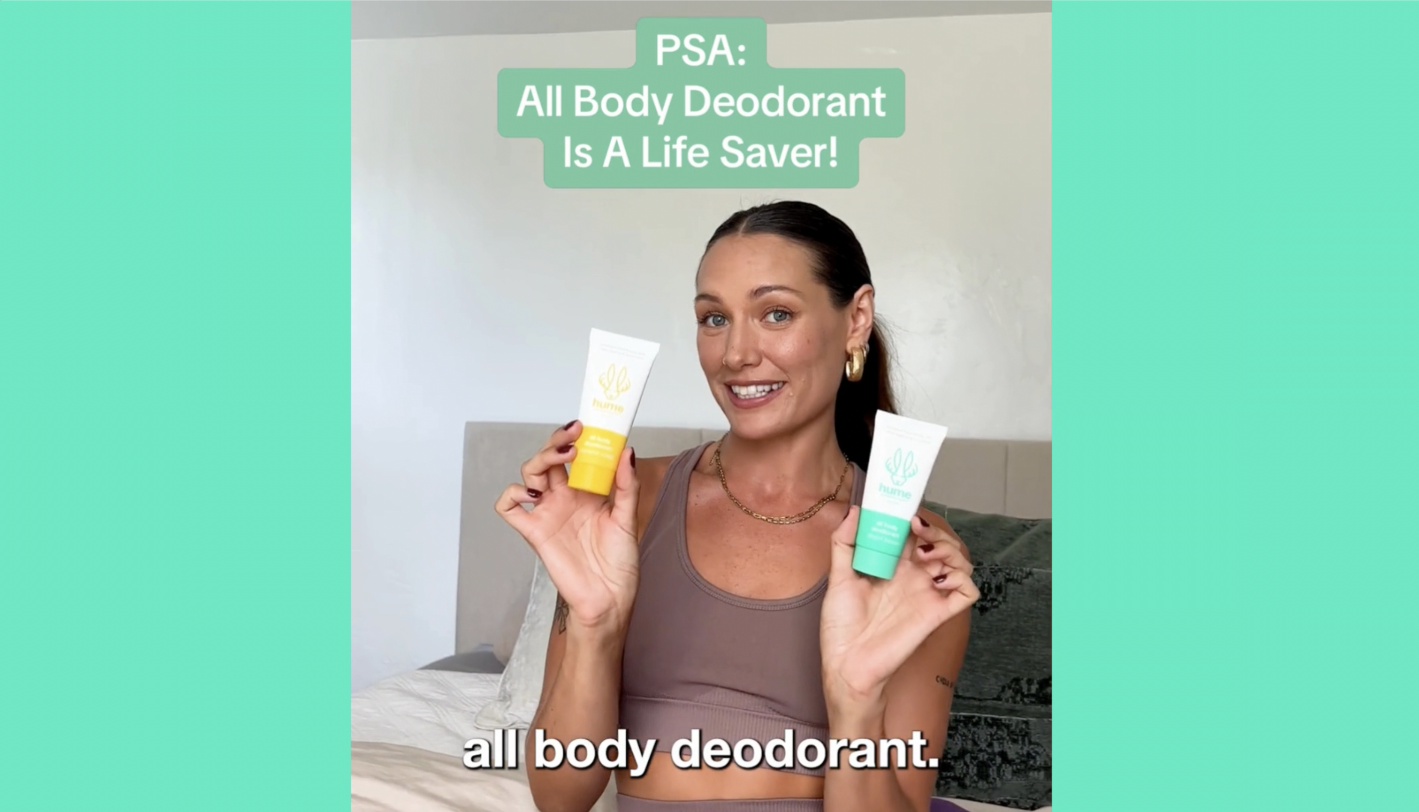 Hume Supernatural Deo Ohne Aluminium - Probiotisch & Pflanzlich Für Frauen & Männer, Sicher Bei Empfindlicher Haut