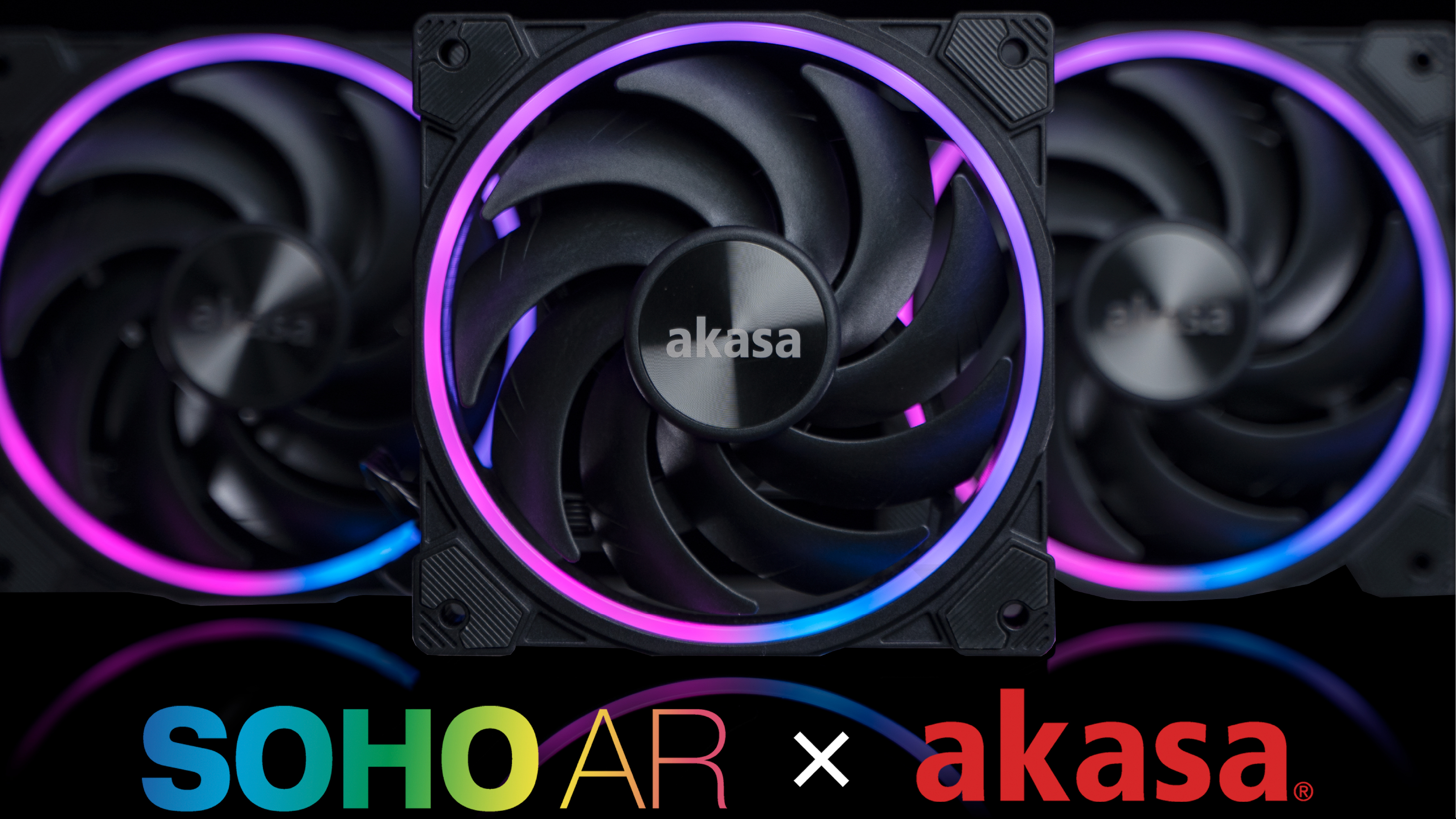 Amazon.com: Akasa SOHO AR, 120mm Addressable RGB PWM PC Fan, Up to