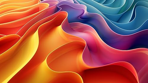 Abstract 4K Screensaver: Mesmerizing Abstract Colors and Silk Liquid Art Color Explosion with Relaxi