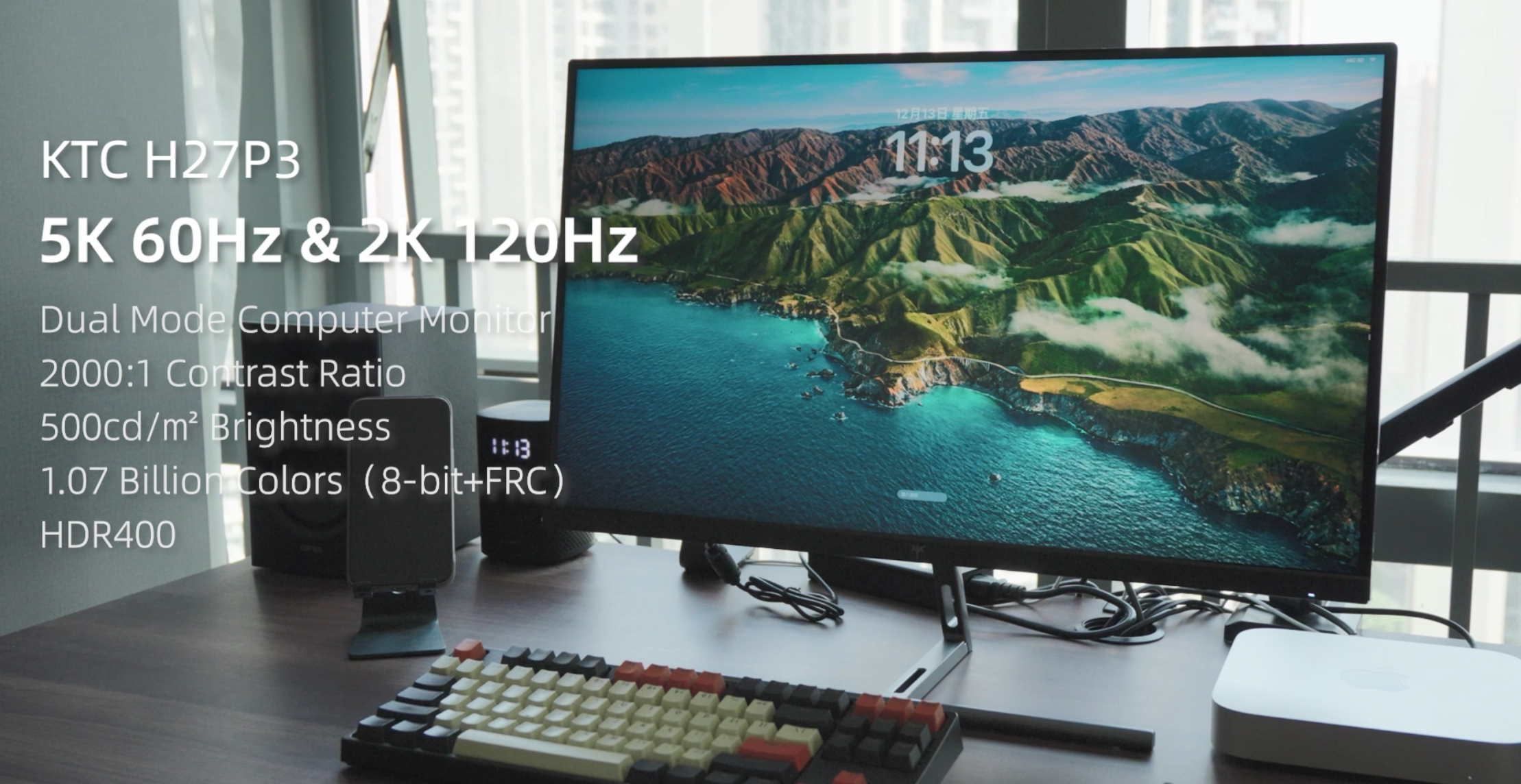 Amazon.com: KTC 27 Inch 5K Monitor, 5120 x 2880 5K2K Monitor with