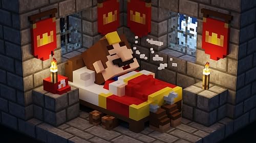 Sleepy Pixel Mario: Cozy Block Dreams Screensaver – vue 9