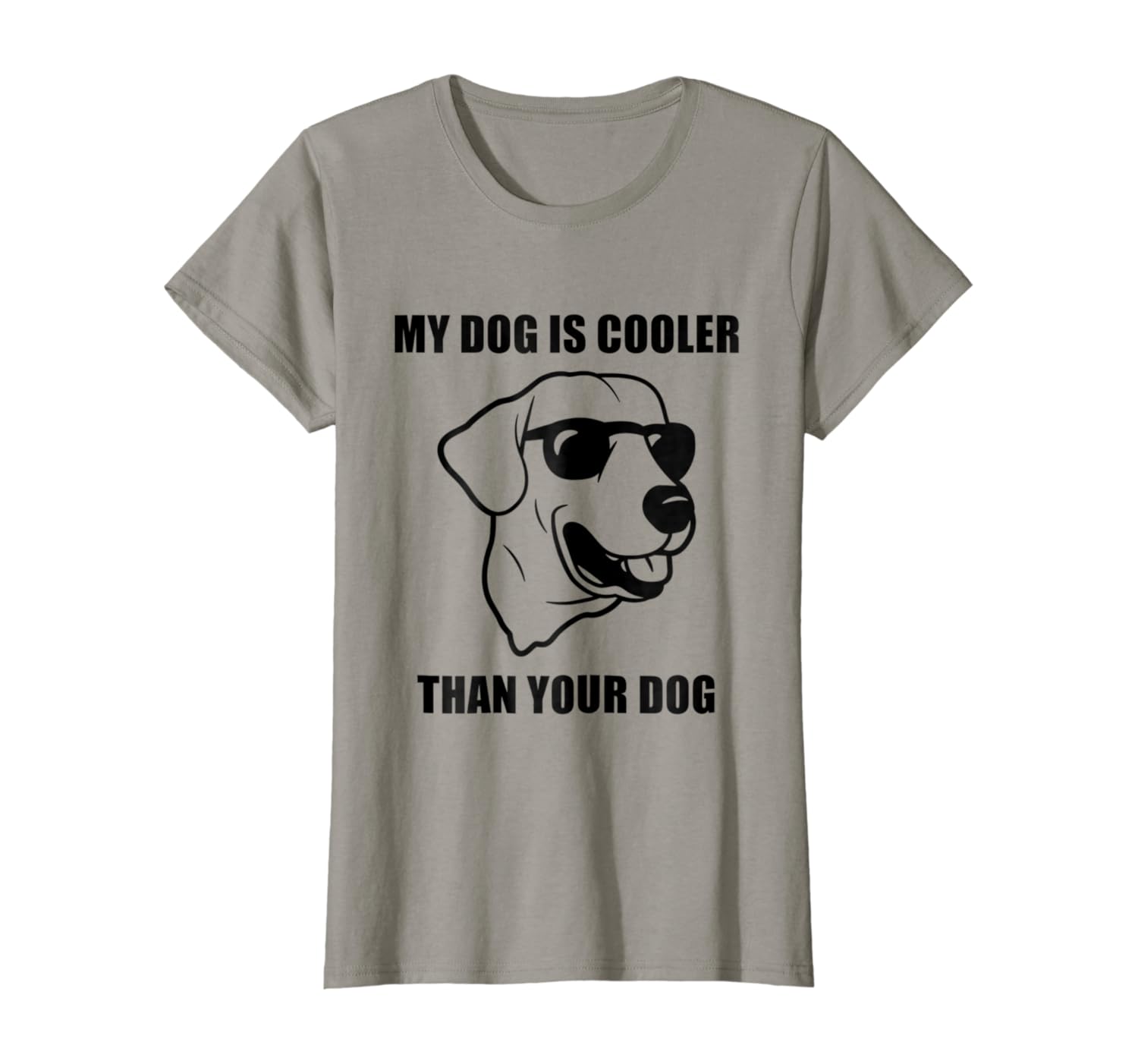 Cool Funny Dog T-shirt My Dog is Cooler 