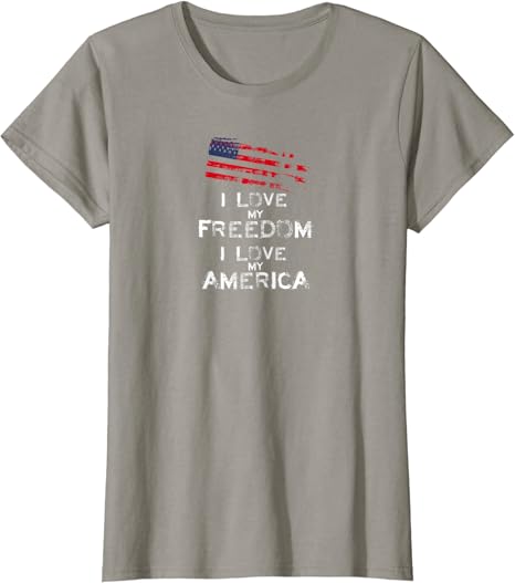 I love my freedom shirts Clearance