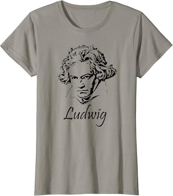 Beethoven tee shirt Clearance