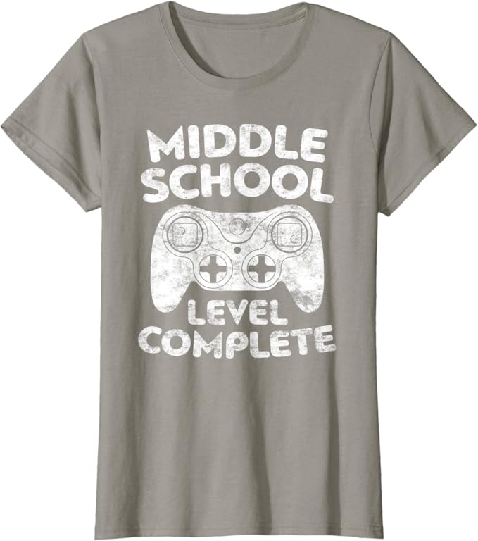 Middle School Level Complete T Shirt Class Of 21 Gift T Shirt Clothing Amazon Com Middle School Level Complete T Shirt Class Of 21 Gift T Shirt Clothing Amazon Com