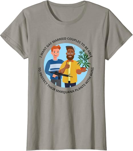 Gay married couples t shirt Clearance