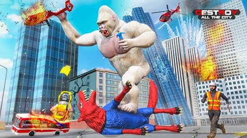 Spider Wolf Games: City Attack Rampage
