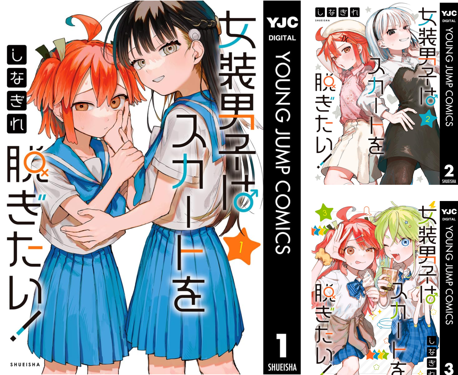 女装男子はスカートを脱ぎたい！ (全5巻) Kindle版