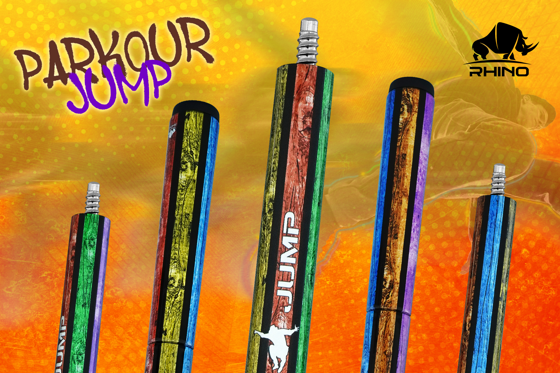 Amazon.com: RHINO BILLIARDS MARKETPLACE: Rhino Parkour - Jump Cues