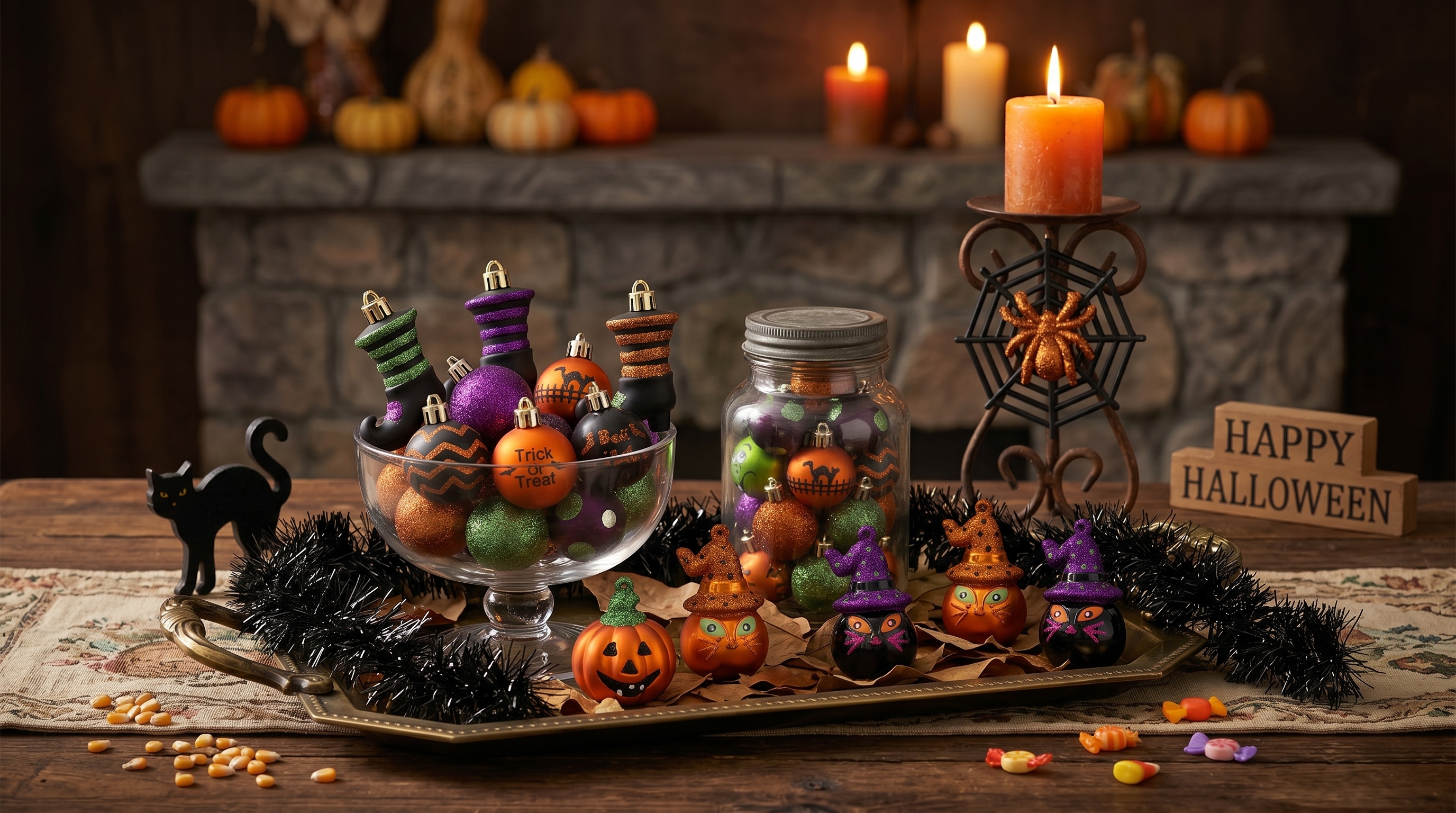 Amazon.com: Valery Madelyn Halloween Ornaments Tree Decorations