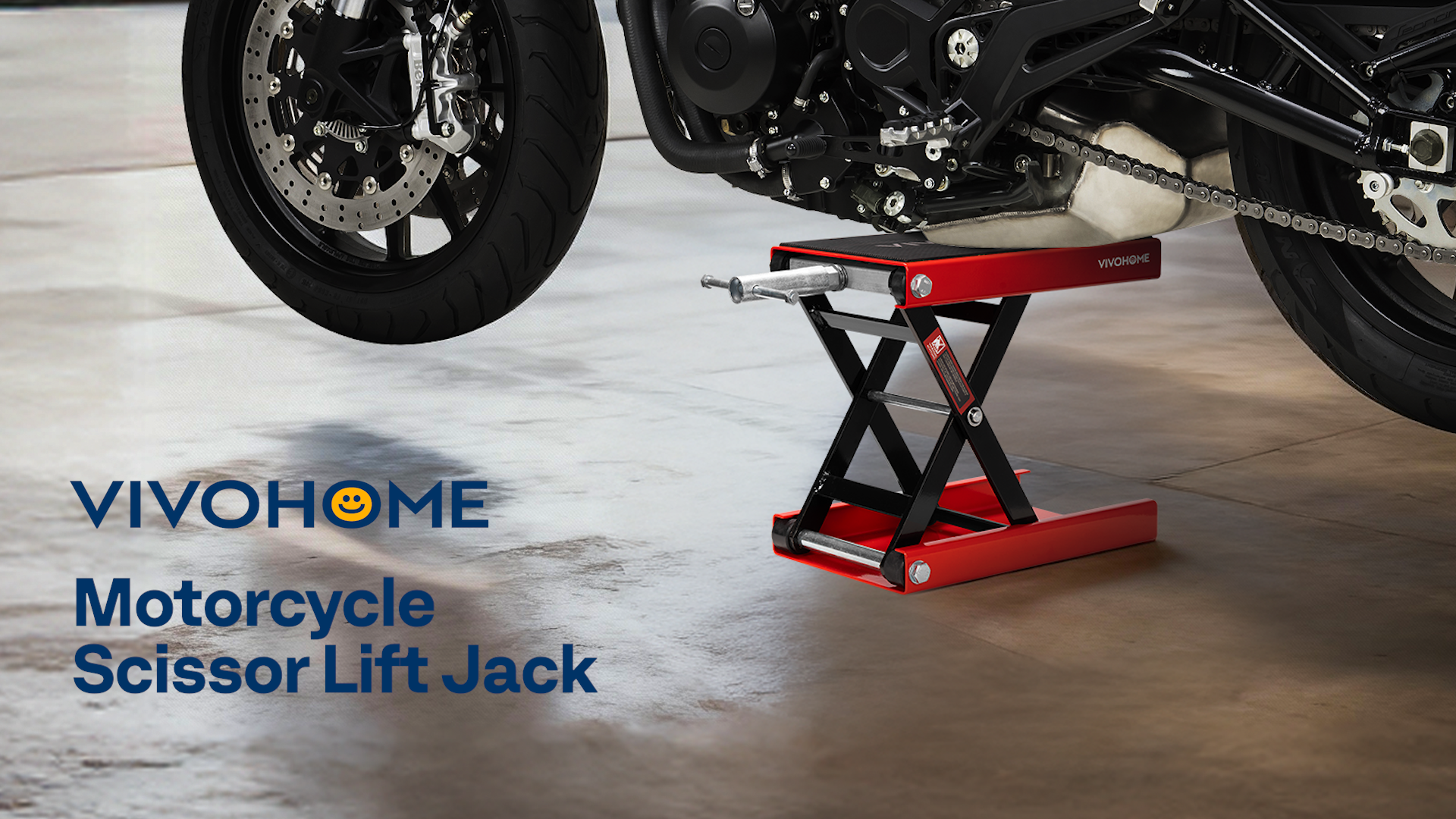 Amazon.com: VIVOHOME 1100 LBS Motorcycle Lift Scissor Jack, Wide