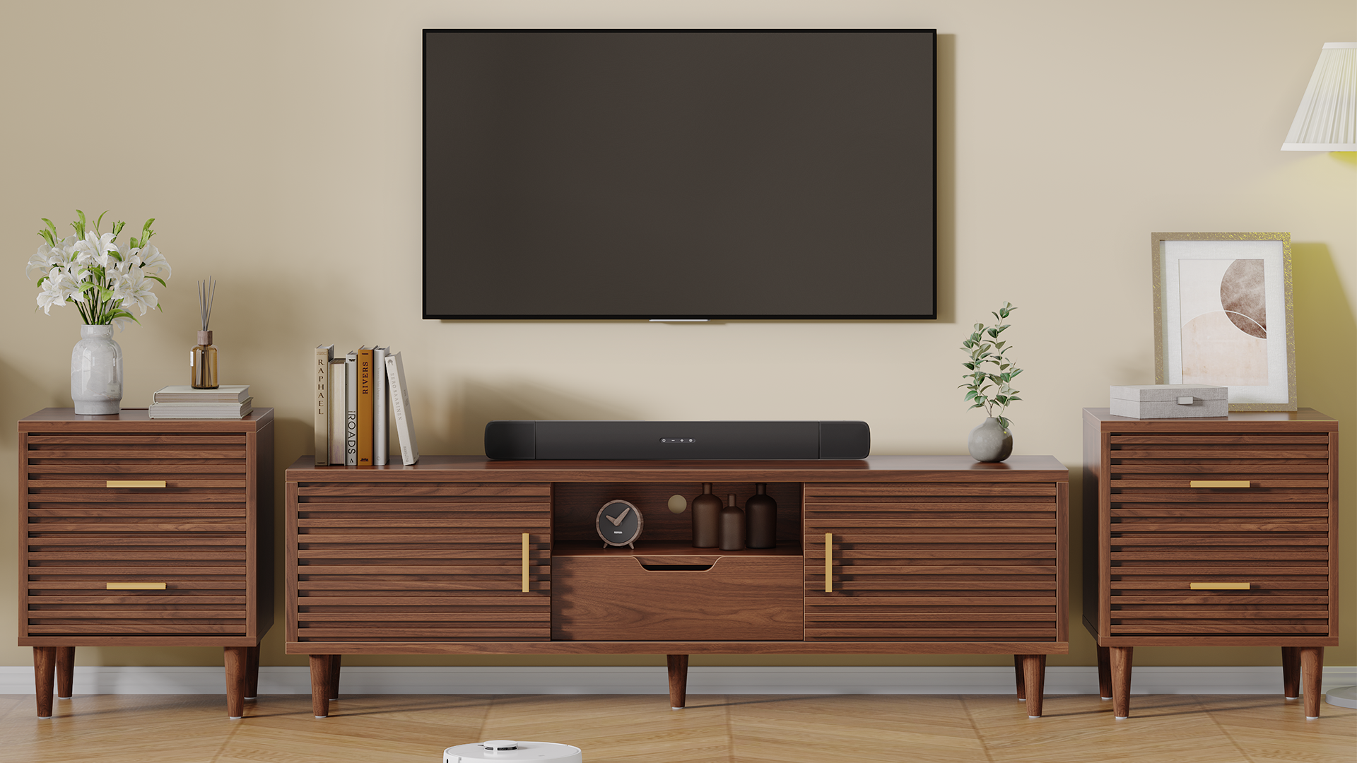 【ACME FURNITURE】 GRANDVIEW TV SHELF Amazon.com: WLIVE Retro TV Stand for 65 inch TV, TV Console