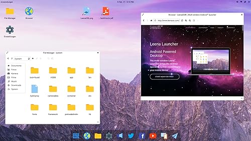 Leena Desktop UI (Multiwindow)
