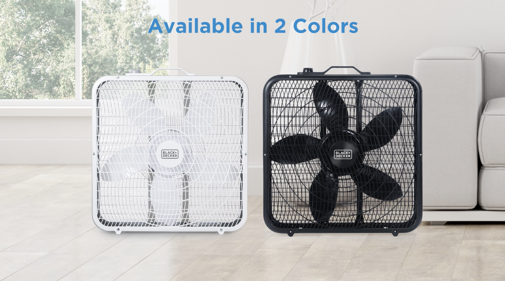 Amazon.com: BLACK+DECKER Box Fan with 3 Speed Settings, 20” Box