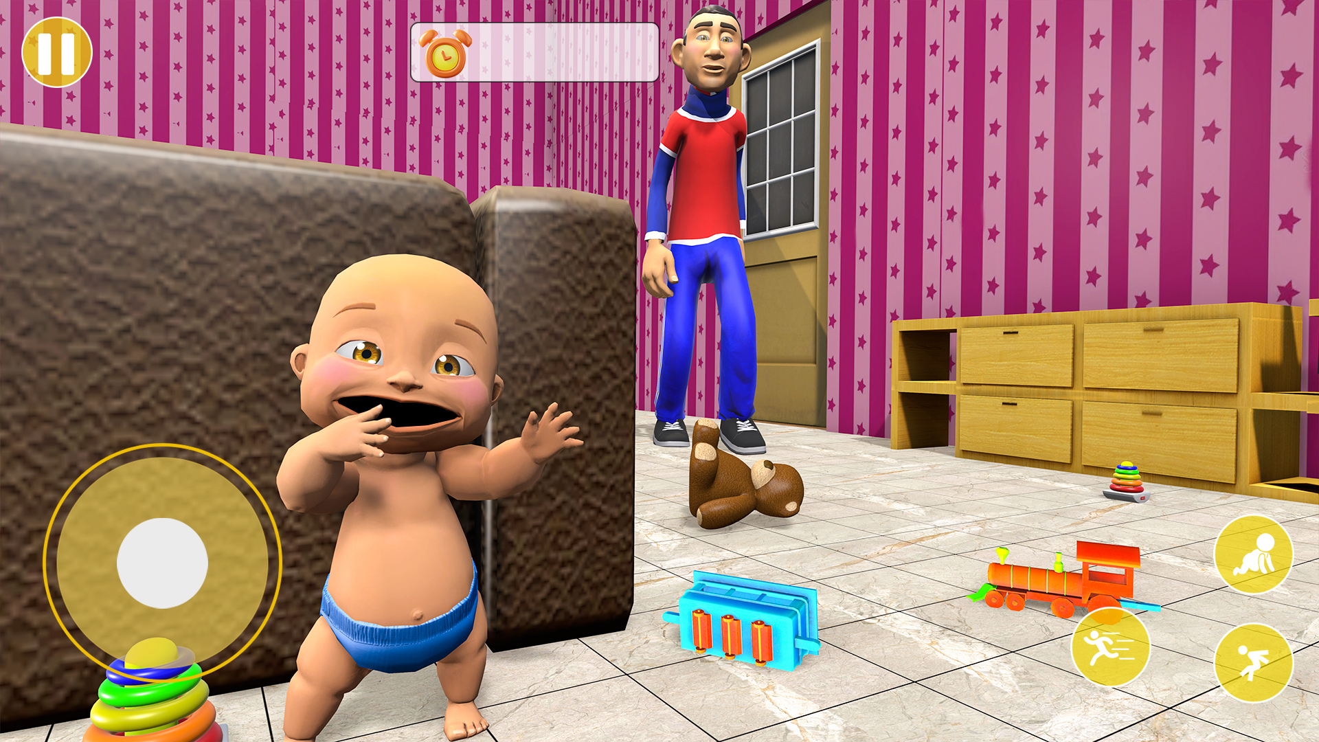 Child Simulator Where's Naughty Virtual Baby Pranks and Daddy Fun Simulator 3D - App on ...