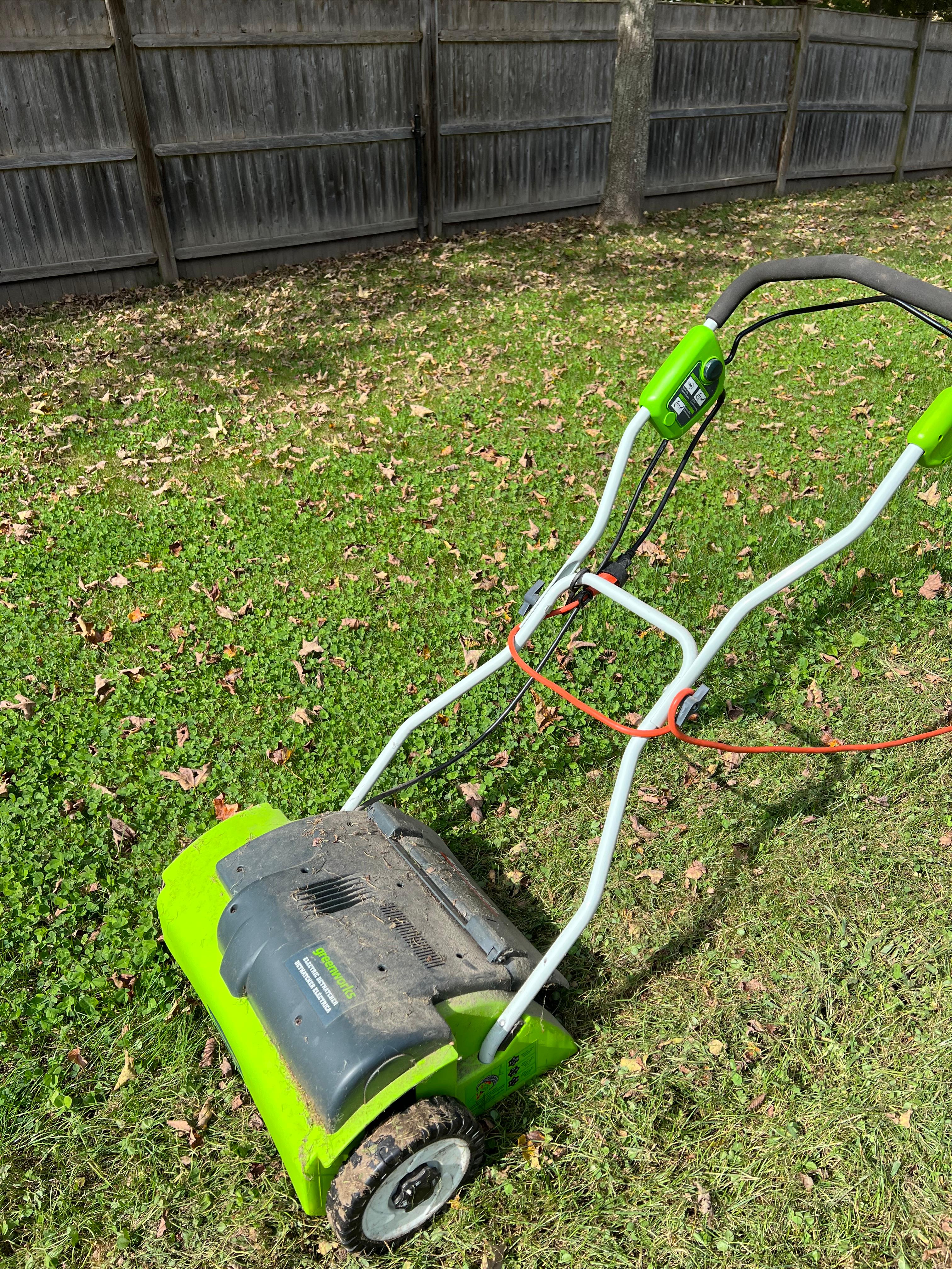 Watch HONEST & TRUE REVIEW Greenworks Electric Dethatcher on