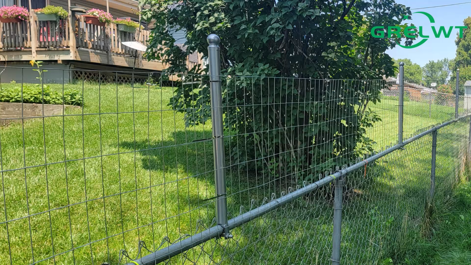 Chain Link Fence Extensions 25.2 Inch Dog Security 18 Pack Chain Link Fence  Extensions - 25.2