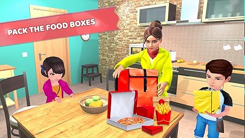 Virtual Amazing Chef Mom Life Simulator Game - Melhores jogos de Master Kitchen Chef - Jogos de culi
